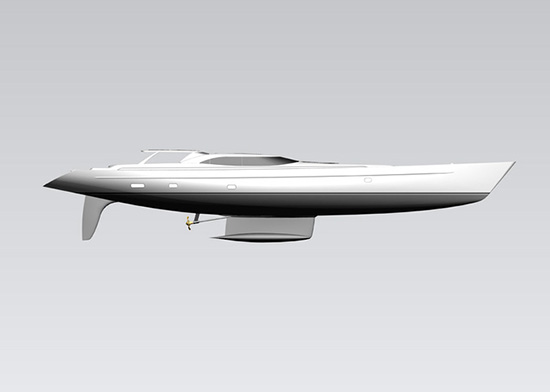 AY45 dubois superyacht rendering